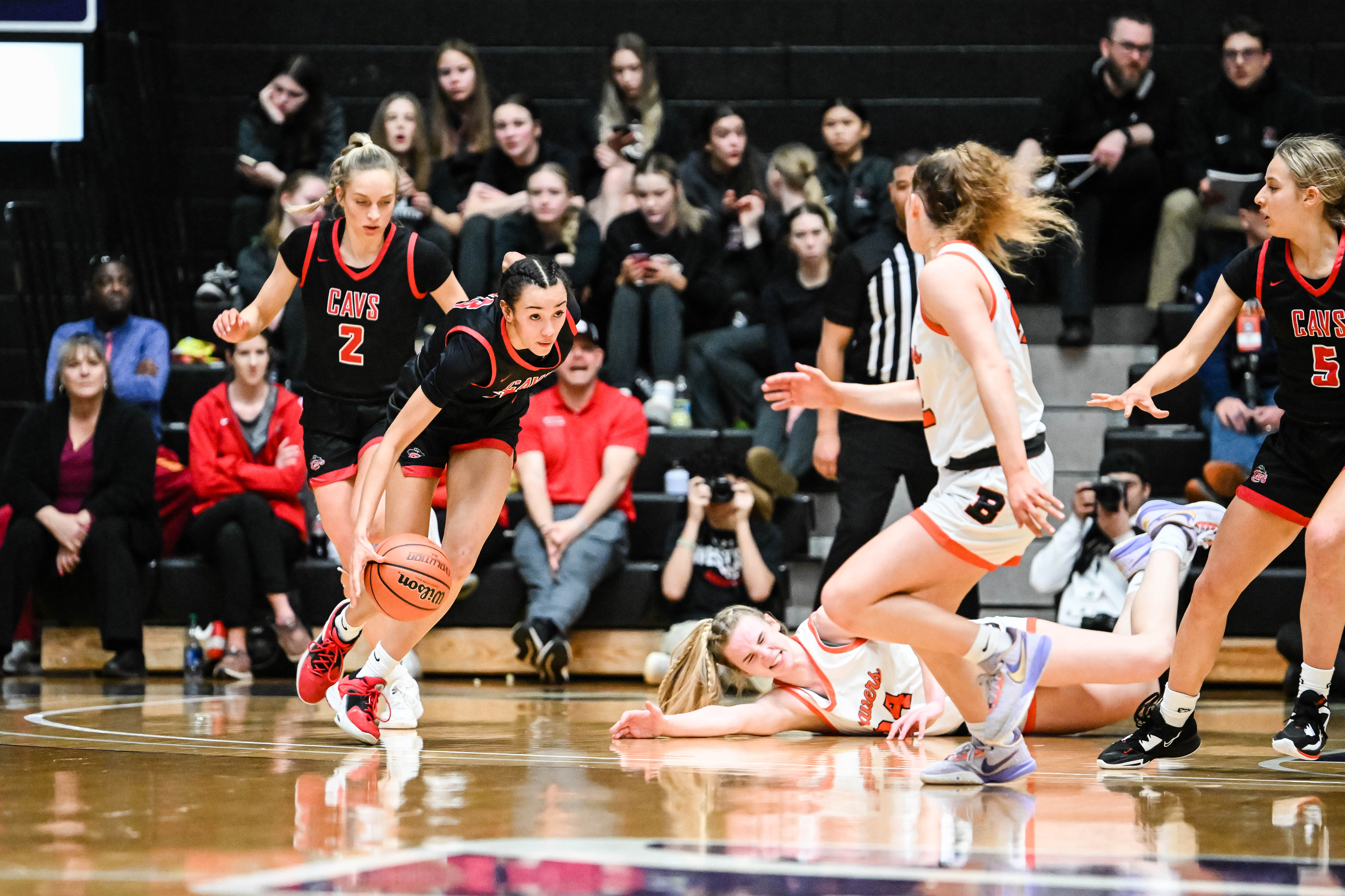 Clackamas Beaverton 6A Oregon girls basketball quarterfinal Naji Saker 1 -49